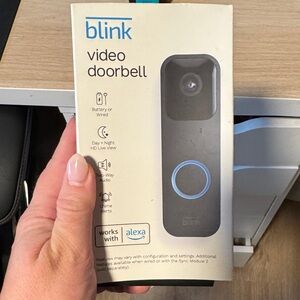 Blink Video Doorbell with Alexa Compatibility